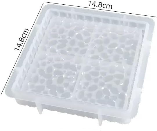 Diamond Silicone Resin Tray Mold / Set of 3
