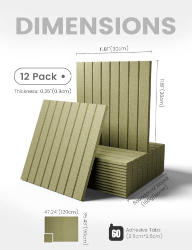 Fluxynara 48" x 36" Large Felt Bulletin Board, Olive Green