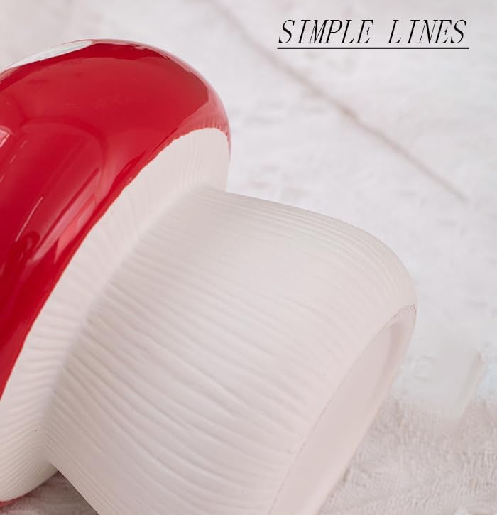 Toothbrush Holder / Mushroom Toothbrush Holder / Red