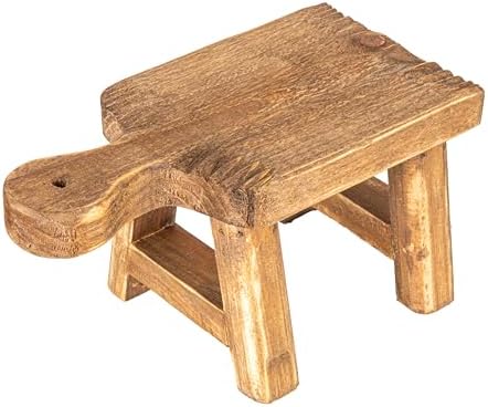 Small Wood Pedestal / Natural / Square / Rectangle