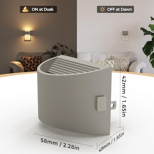 DORESshop Night Light, Night Lights Plug into Wall, Adjustable, 3000K