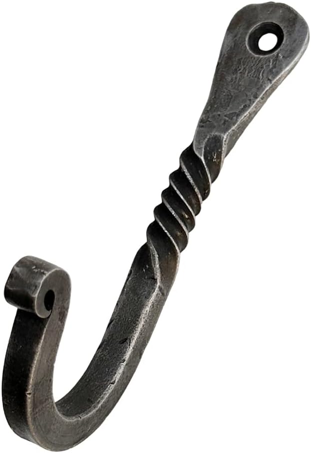 Hand Forged Twisted Wall Hook
