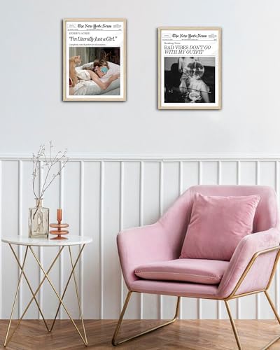 EcoHest Small 8x10 in Bad Vibes Don't Go With My Outfit Framed Wall Art