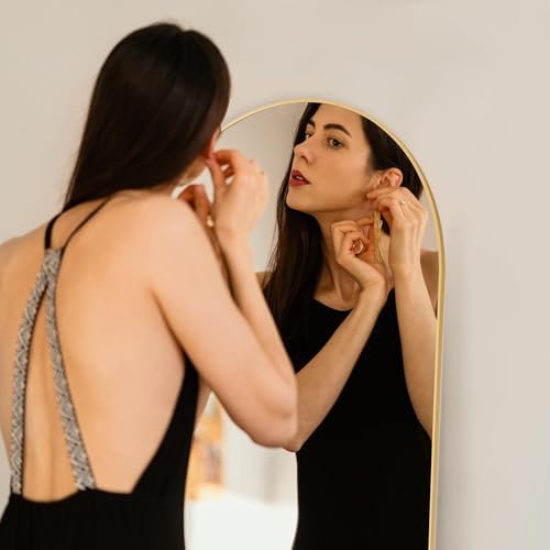16"x59" Arched Mirror Full Length, Upgraded Body Wall Mirrors