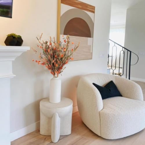 2 Bundles Fall Flowers Artificial Stems 26in Dried Flower Bouquet