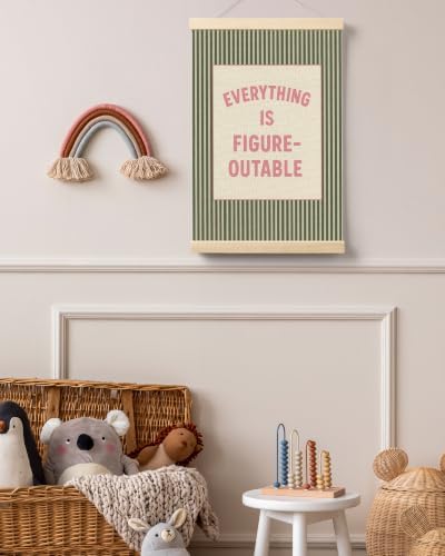 FGFK Positive Affirmations Wall Art Poster Hanger Frame 16x24 Inch