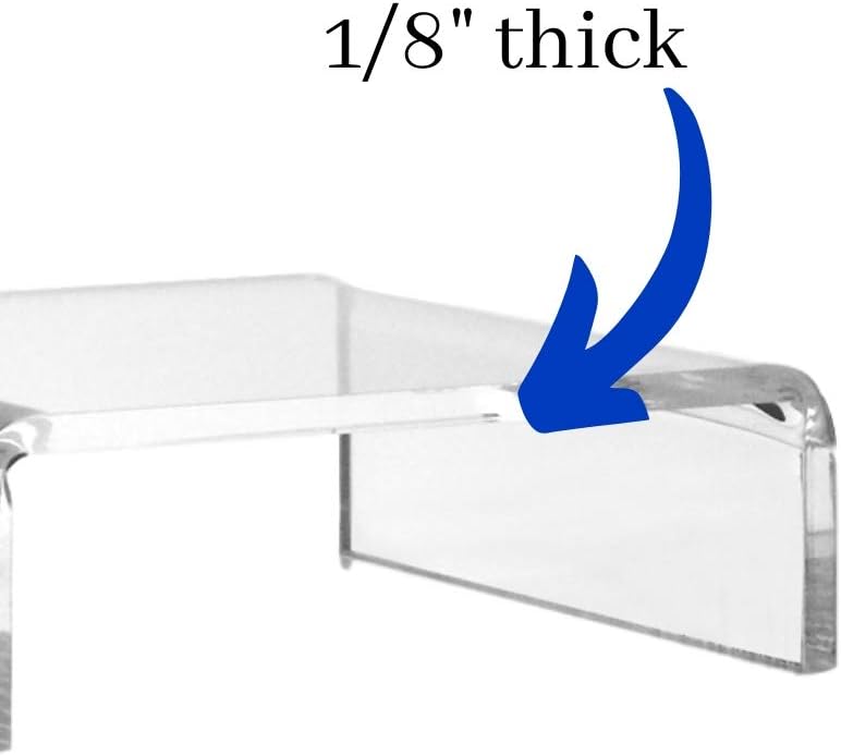 Transparent Tabletop Stands / Clear / Set of 2