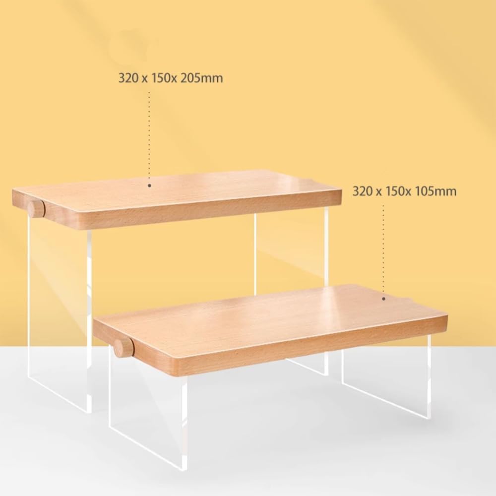 Organizer Stand / Riser Stand for Figures / Acrylic S 32*15*10.5cm/12.60*5.91*4.13inches