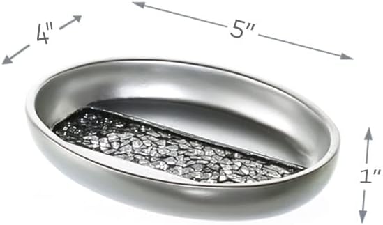 Bathroom Bar Soap Holder / Silver