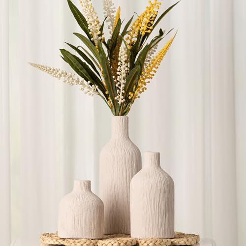 Ceramic Vase Home Table Decor / Set of 3