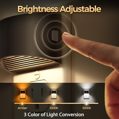 DORESshop Night Light, Night Lights Plug into Wall, Adjustable, 3CCT