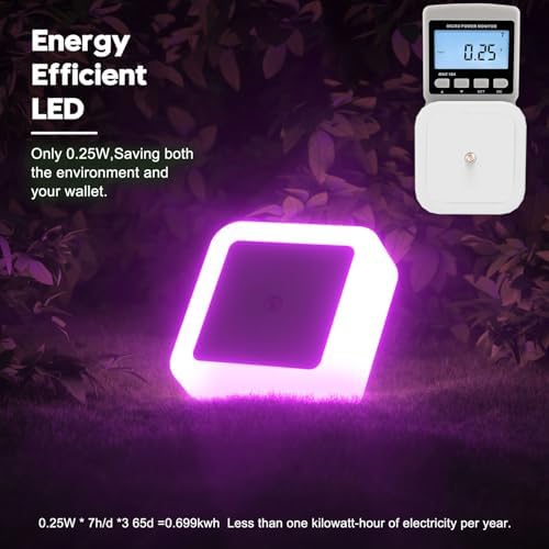 Sujeet Night Light, Night Lights Plug into Wall 8-Pack, Nightlight Plug in Night Light, Dusk to Dawn Night Lamp Led
