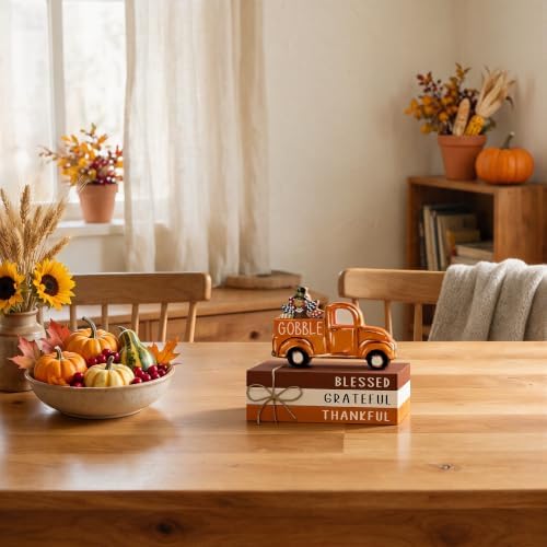 Smile Thanksgiving Wooden Block Decor