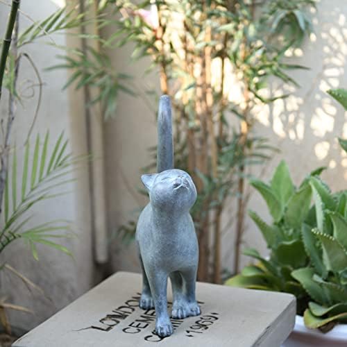 Garden-Statues Cat-Figurines Home Garden Decor / Single Cat