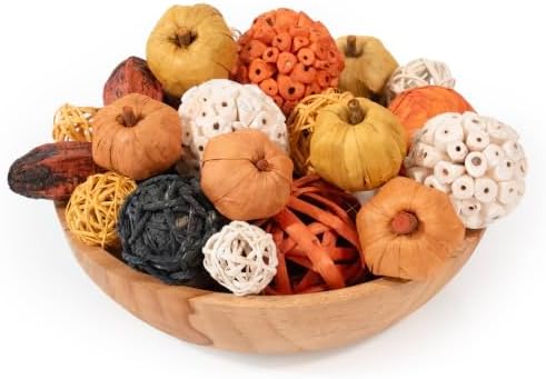 ANDALUCA Decorative Balls Orbs Bag (Pumpkin Orange)