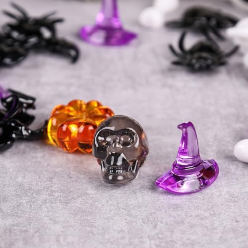 FUTUREPLUSX 180-200 PCS Halloween Vase Filler, Halloween Sensory Bin Filler