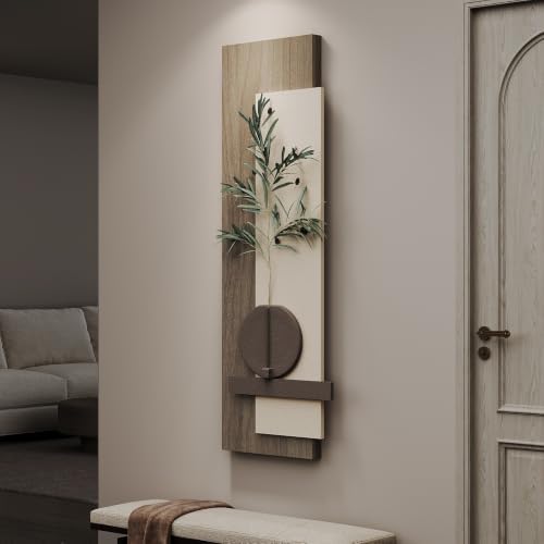 Cuspin Modern 3D Textured Long Narrow Vertical Wall Art