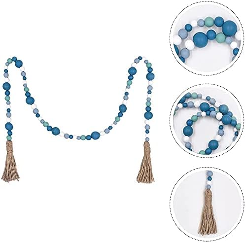 Wooden Bead Garland / Ocean / Set of 2