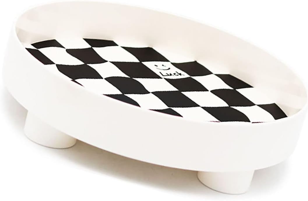 Round Storage Tray / White, Small