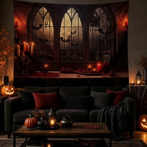 QGHOT Halloween Tapestry Wall Hanging 78.7"x59.1"