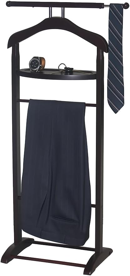 Proman Products Knight Valet Sand with Tie Bar, Tray & Trouser Bar