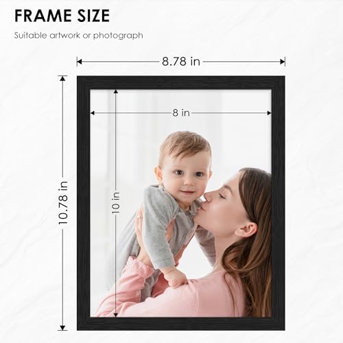Picture Frame / Picture Frames / Black / 8 x 10 / Set of 6