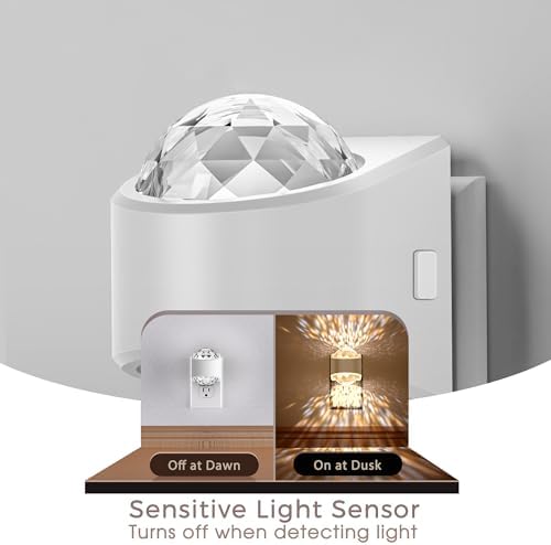 Briignite Night Light, Night Lights Plug into Wall, Projector Night Light