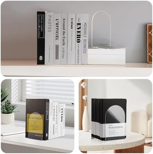 Book Ends / Clear / Set of 6