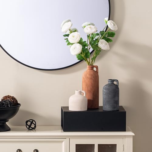 Ceramic Vase Home Table Decor / 08-rust / Set of 3