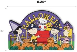 Open Road Brands Peanuts Halloween Shelf Sitter Decor