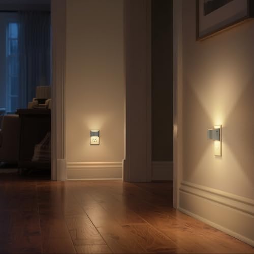 DORESshop Night Light, Night Lights Plug into Wall, Adjustable, 3000K