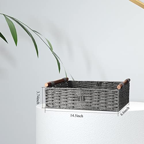 Basket for Toilet Paper Storage Baskets for Decor Organizing