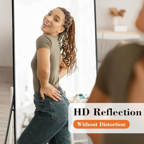 DUMOS 63"x20" Full Length Floor Mirror, Full Body Mirror