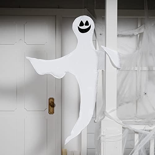JOYIN Halloween Tree Wrap Ghost Decoration Outdoor, Smiling Hanging Ghost Decorations for Halloween Lawn, Tree Decor, Party Supplies