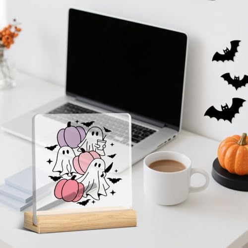 Halloween Pumpkin Ghost Decor Decorations for Home Office Kitchen