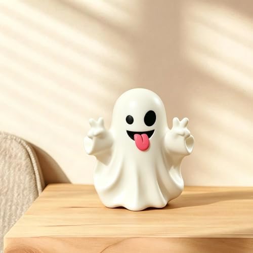 Unique Halloween Figurine Funny Ghost Statue 1 Pcs