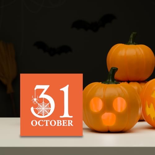 Cute Halloween Decor Indoor Halloween Decorations for Room October 31 Sign