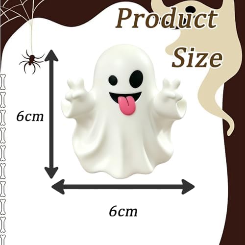 Unique Halloween Figurine Funny Ghost Statue 1 Pcs