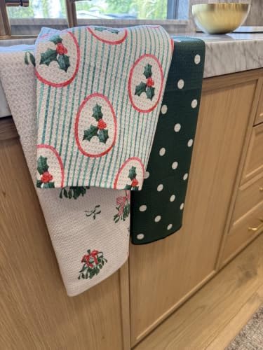 Kitchen Towels, Dish Towels for Kitchen, 3 Pc Kitchen Towel Set