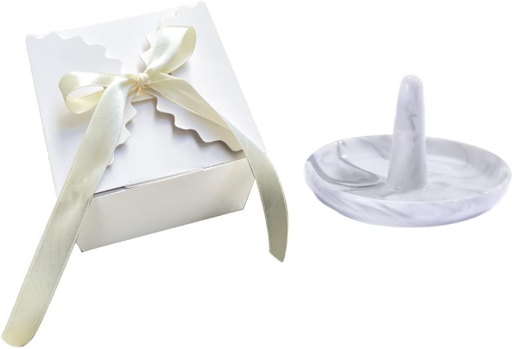 Marble Ring Dish Holder / Grey 2