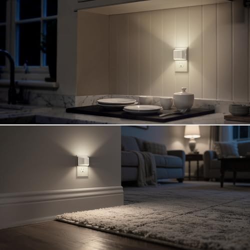 DORESshop Night Light, Night Lights Plug into Wall, Adjustable, 5000K