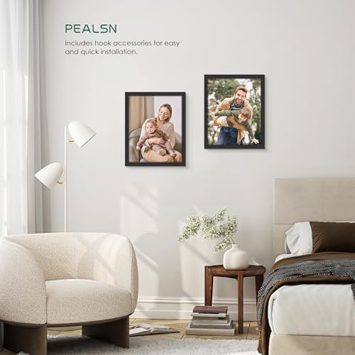 Picture Frame / Picture Frames / Black / 8 x 10 / Set of 6