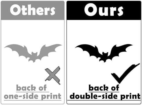 Bunny Chorus Halloween Decorations Window Clings Decor, Extra Large 3 Witches with Black Cat Bat Spider Cauldron Silhouette Halloween Window Stickers Indoor, School Home Office Party Supplies 4 Sheets