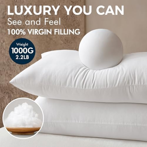 MIULEE 14x36 Inch Throw Pillow Insert, Decorative Pillows for Couch Bed