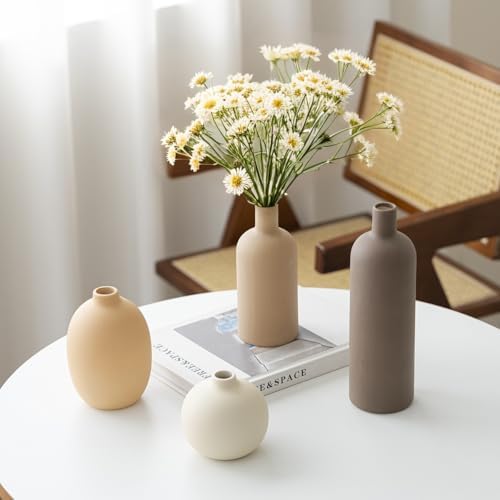 Modern Ceramic Vase Set / Coffee Mix Set 4