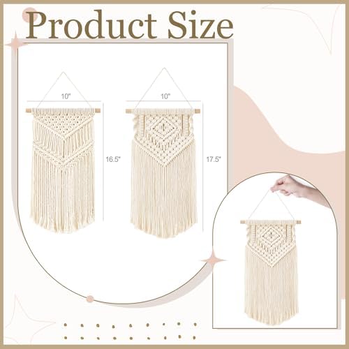 Boho Home Bedroom Dorm College / Small / Set of 2