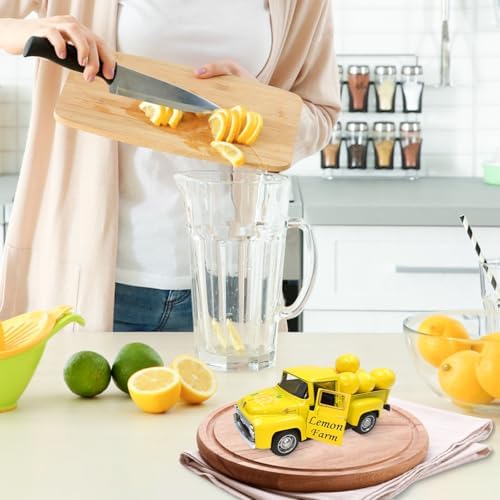 Lemon Truck Decor with Mini Fake Lemons Lemon Decorations, Yellow