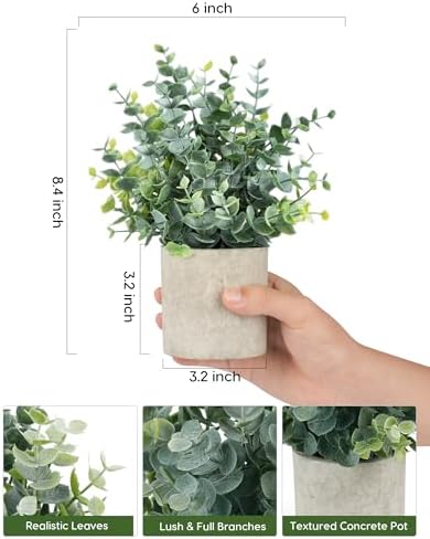 Artificial Plants Indoor / Green02-2 / Set of 2