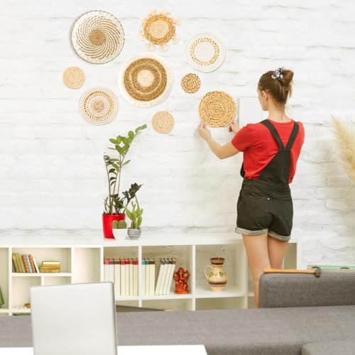 Boho Wall Basket Set / Set of 9
