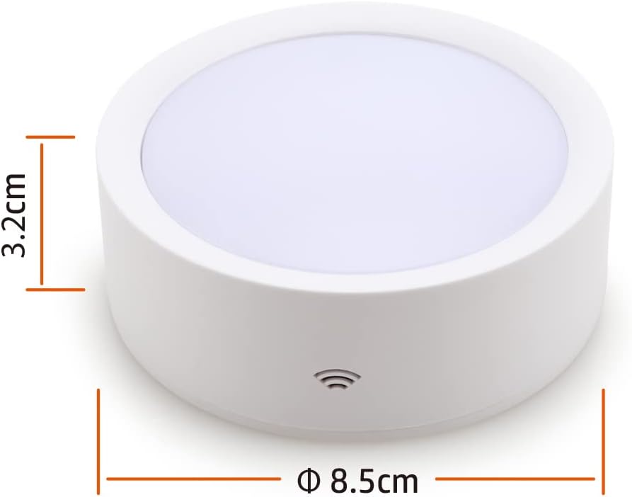 DAMI Under Cabinet Lighting with Remote Control, Rechargeable Battery Operated Wireless Shelf Lights, Under Cabinet